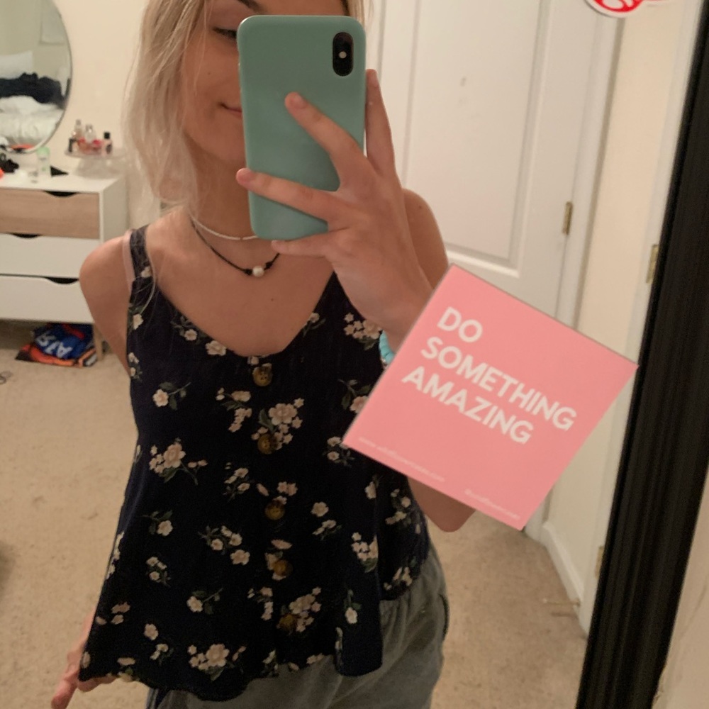 floral tank